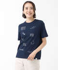 ロゴモチーフ プリント Tシャツ