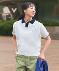 スキッパー ニット ポロシャツ【ZERO POLO SHIRT】