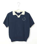 スキッパー ニット ポロシャツ【ZERO POLO SHIRT】