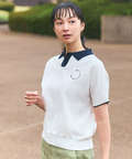 スキッパー ニット ポロシャツ【ZERO POLO SHIRT】