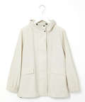 コットンナイロン スタンドカラー ブルゾン