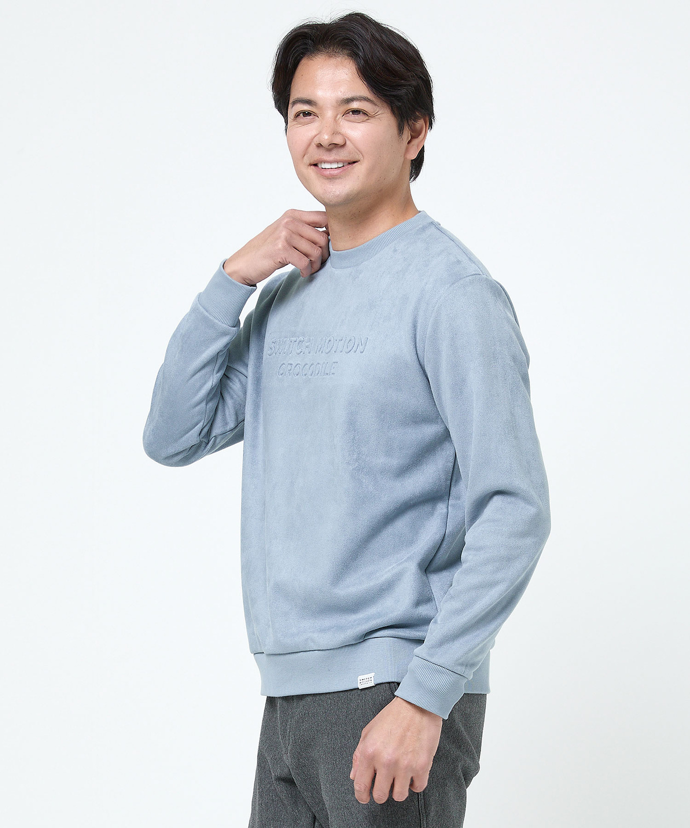 メンズ 微起毛 ロゴ トレーナー通販 [1502-55285] - クロコダイル