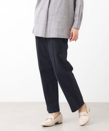 ウエストゴム ピンタック パンツ