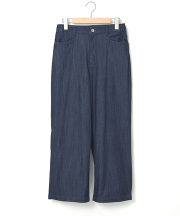 ブリーズデニム 【ワイド9分丈】【接触冷感】