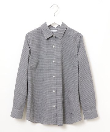 サッカー ギンガムチェック ブラウス