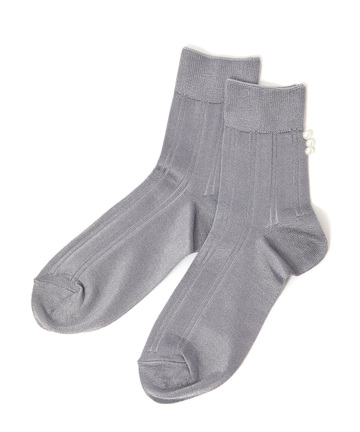 パール デザイン ソックス