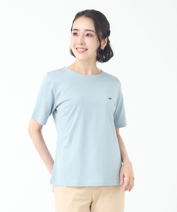 セルロースコットン クルーネック Tシャツ【吸汗速乾】