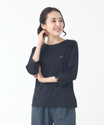 セルロースコットン 七分袖 Tシャツ【吸汗速乾】