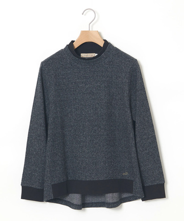 ヘリンボーン ジャカード プルオーバー