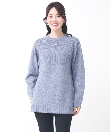 ウール マルチネップ ニット【手洗いOK】