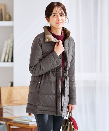 ヴェール ダウンコート【撥水加工】【オンラインショップ限定】