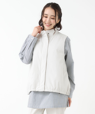 中綿 タフタ ベスト【撥水加工】