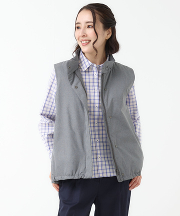 中綿 タフタ ベスト【撥水加工】