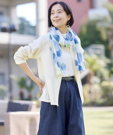 ドット ストール【手洗いOK】