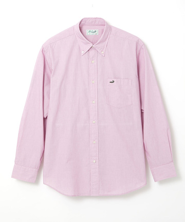 マイクロコードレーン ボタンダウン シャツ【UV加工】【吸汗速乾】