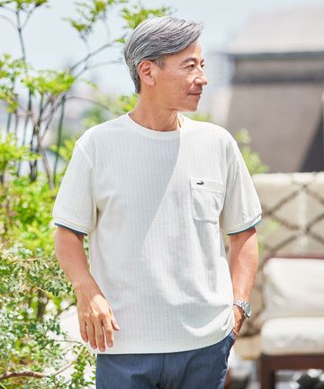 ヘリボーン リブライン Ｔシャツ【吸汗速乾】