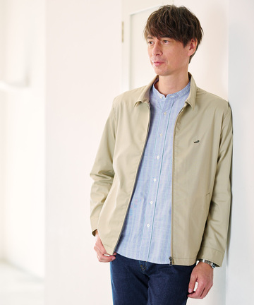 スコッチブルゾン【シワになりにくい】【手洗いOK】