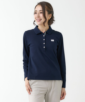 ピケ 配色デザイン ポロシャツ