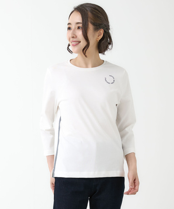 サークルロゴ クルーネック カットソー