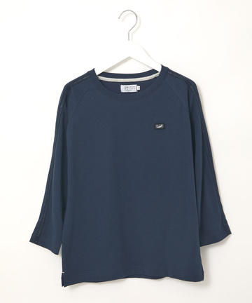 プレーティング天竺 テープライン Tシャツ【吸汗速乾】