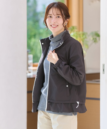 サッカー 切り替えデザイン ブルゾン