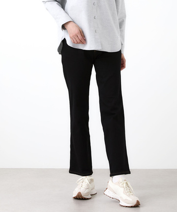 裏起毛 ストレート デニム