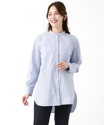 バンドカラー チュニック