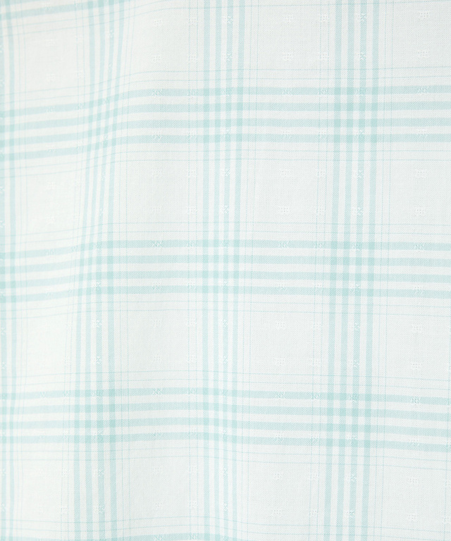 ドビー素材 七分袖 ブラウス