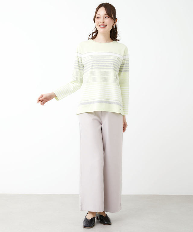 マルチボーダー 長袖 Ｔシャツ