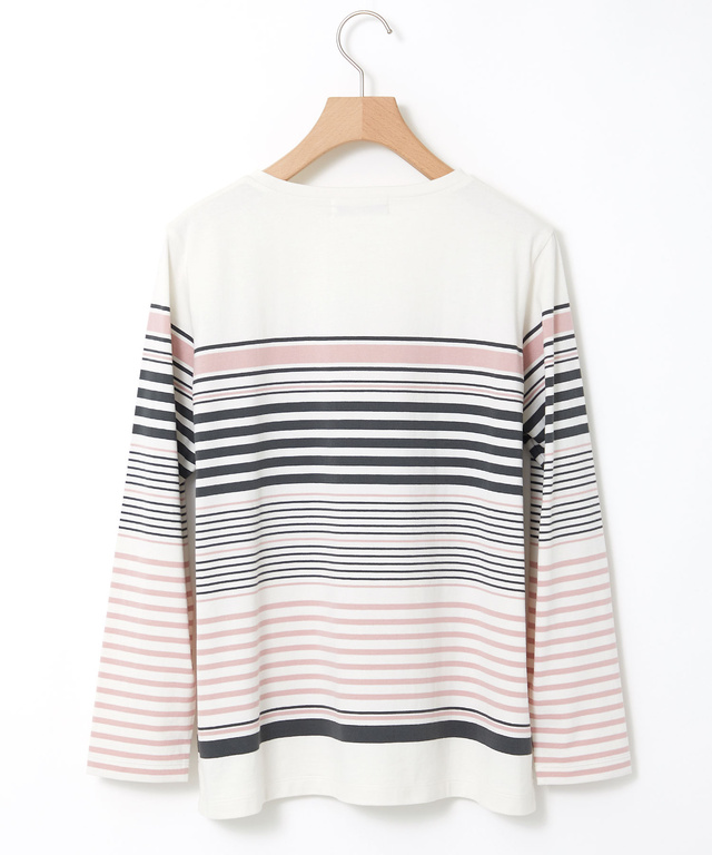 マルチボーダー 長袖 Ｔシャツ