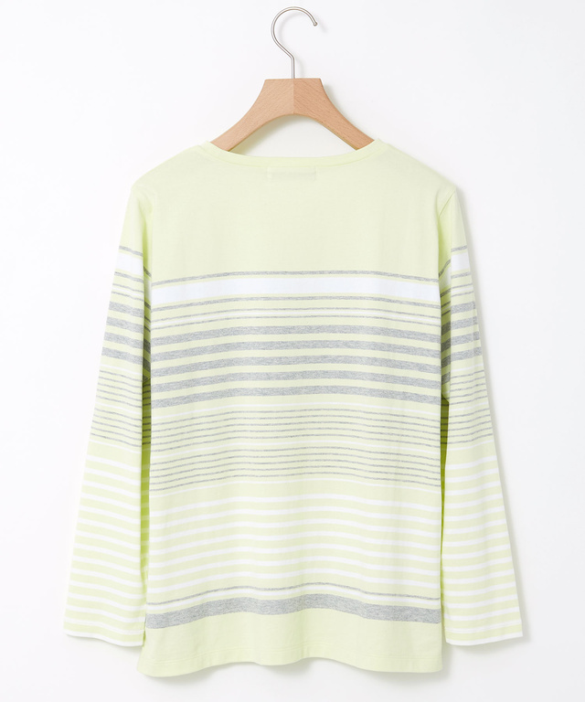 マルチボーダー 長袖 Ｔシャツ