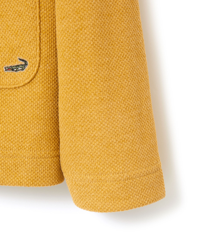 杢調 クルーネック カーディガン