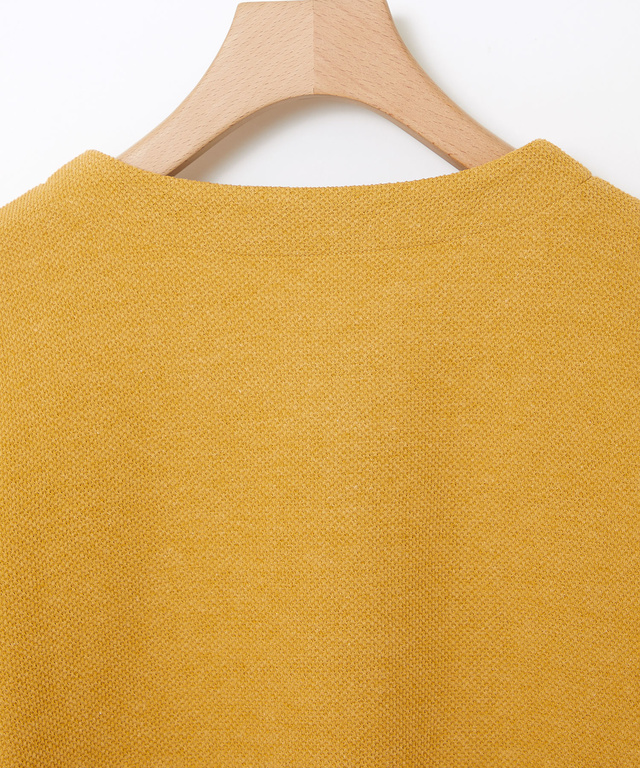 杢調 クルーネック カーディガン