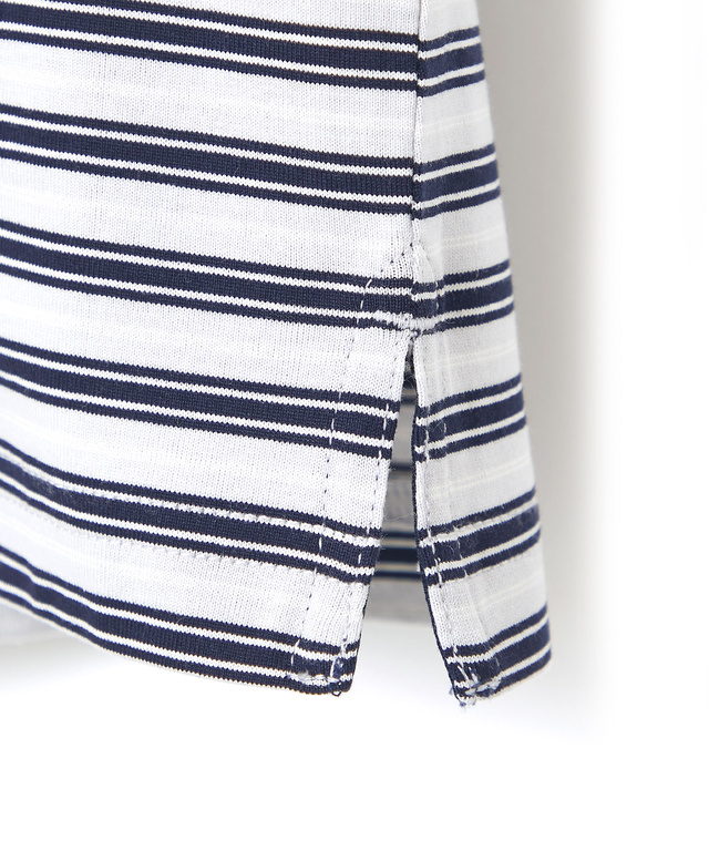 コットン マルチボーダー Tシャツ