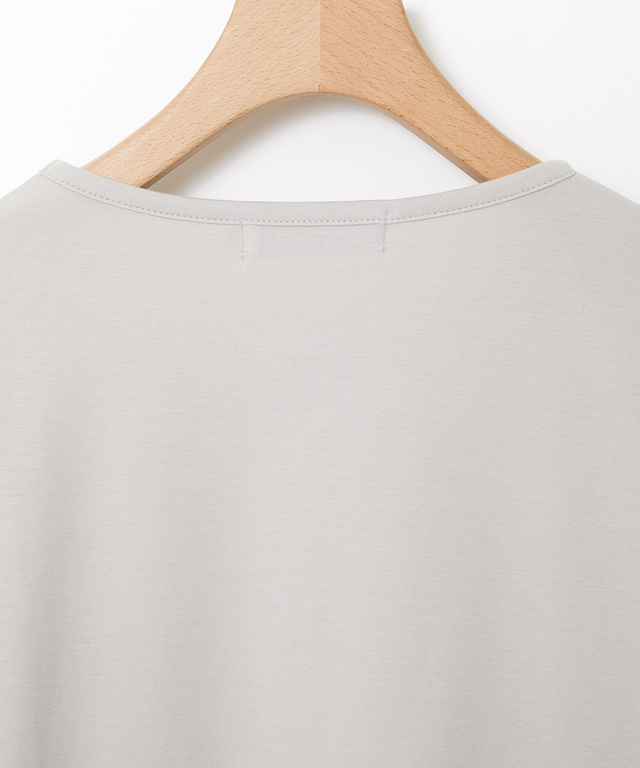 布帛 ドッキング カットソー