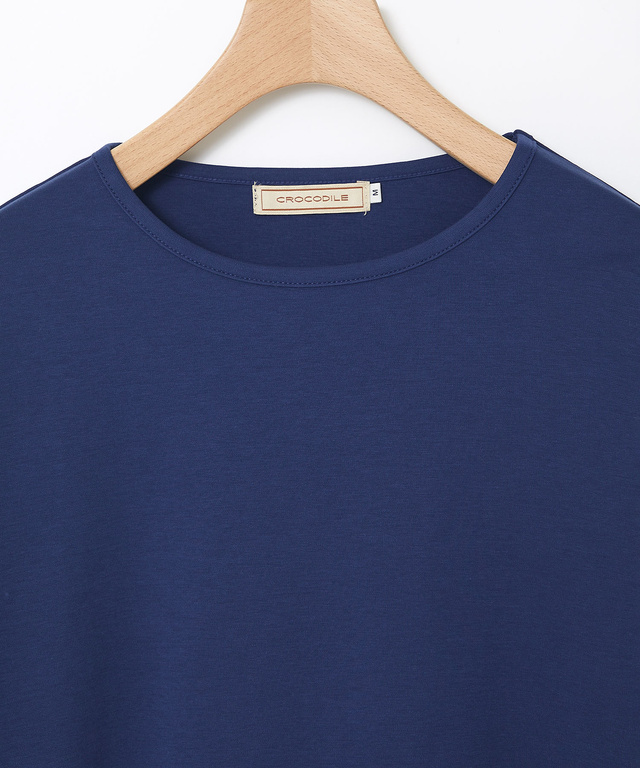 布帛 ドッキング カットソー