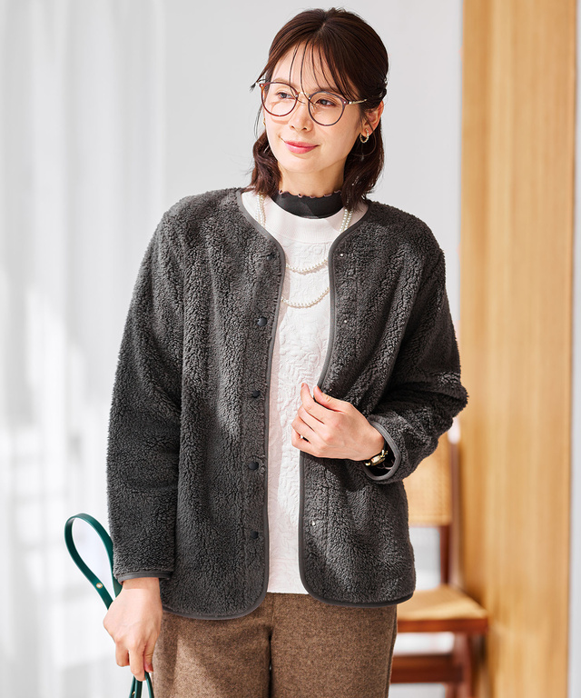 ボア フリースジャケット