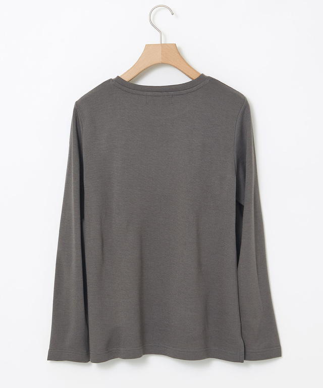 ダブルフェイス クルーネック カットソー