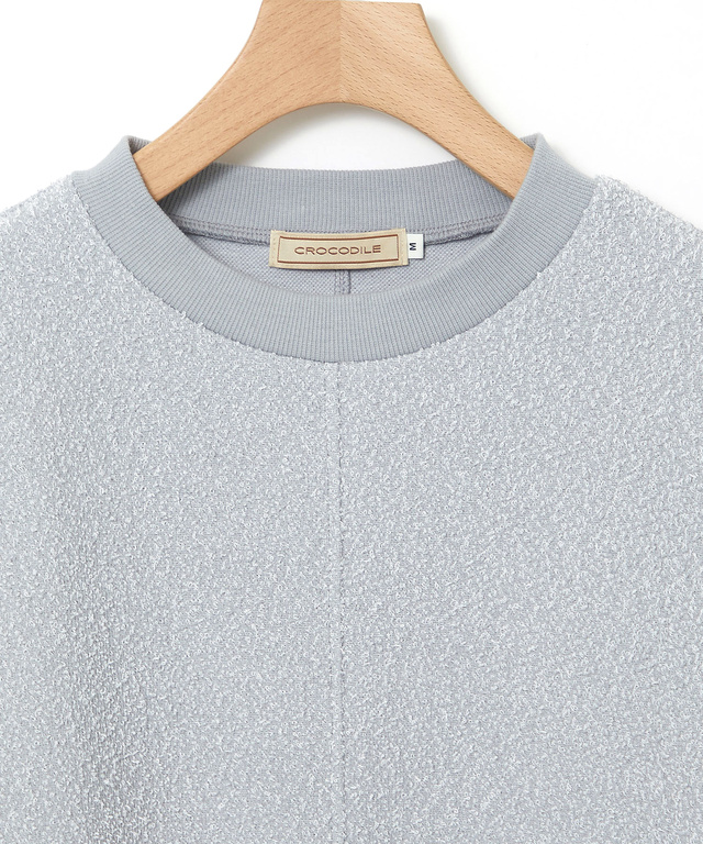 ツイードライク プルオーバー カットソー