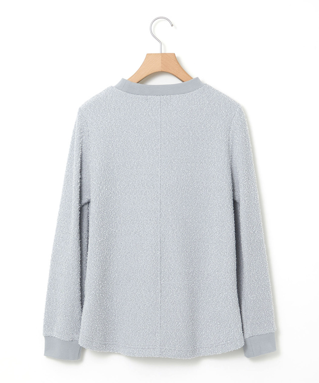 ツイードライク プルオーバー カットソー