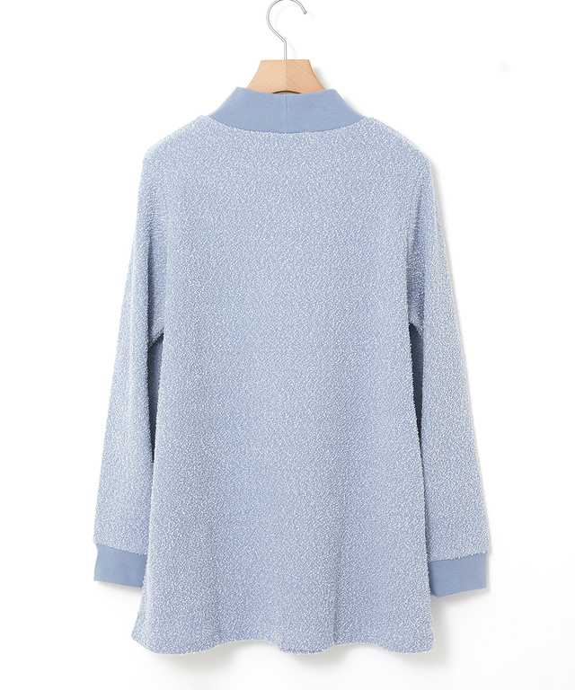 ツイードライク ハイネック チュニック【オンラインショップ・一部店舗限定】
