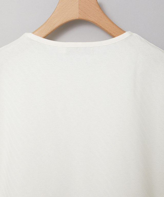 スノーコットン フレンチフリーブ カットソー【接触冷感】