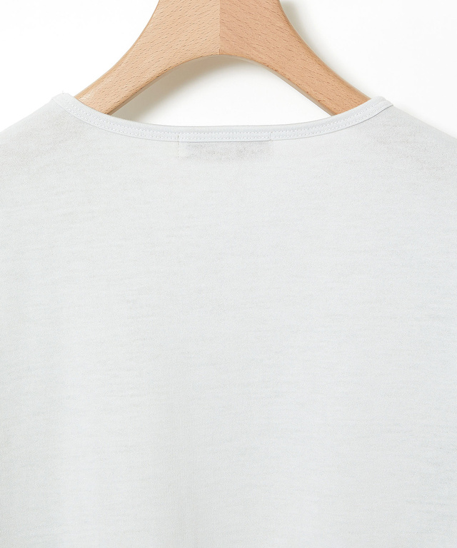 トランク柄プリント 七分袖 Tシャツ