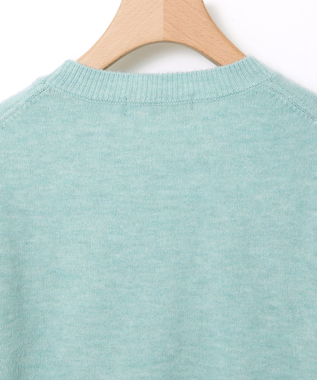 ウールブレンド アーガイル ニット【手洗いOK】