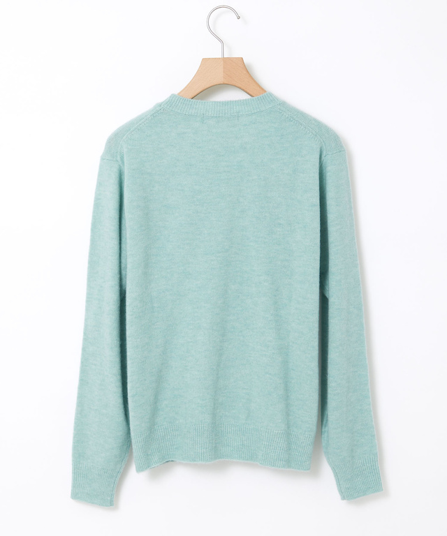 ウールブレンド アーガイル ニット【手洗いOK】