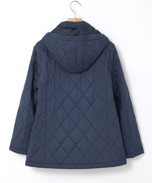 クロコダイルタータン ダイヤキルト 中綿 ジャケット