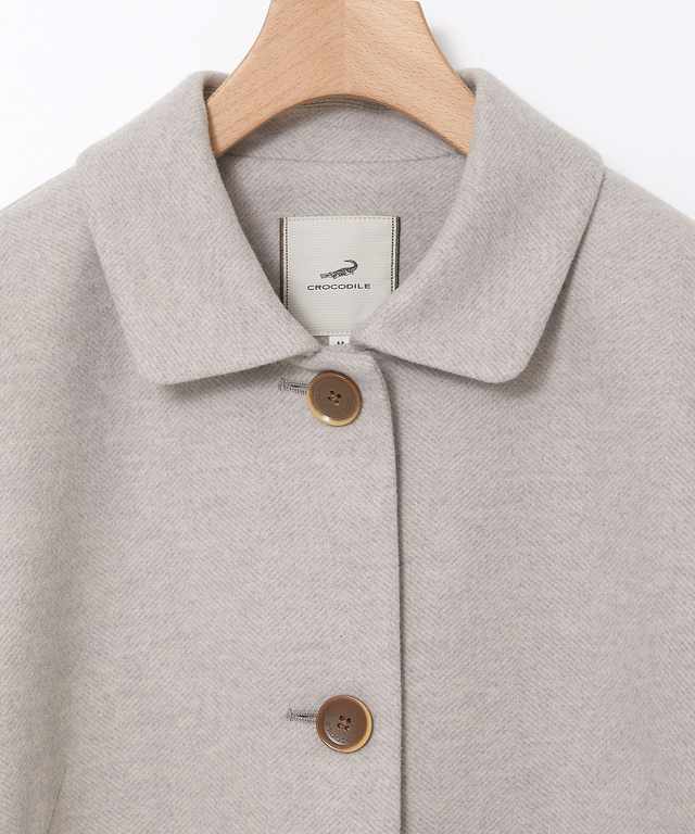 ウールライク ミドル コート