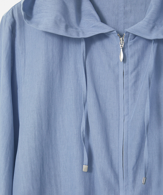 シアー パーカー【UVカット】【手洗いOK】 