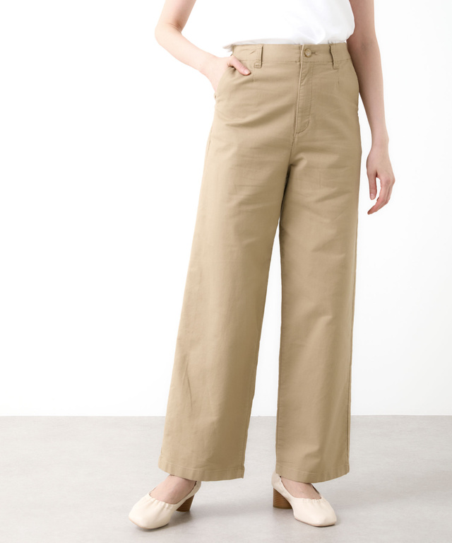 微起毛ストレッチパンツ