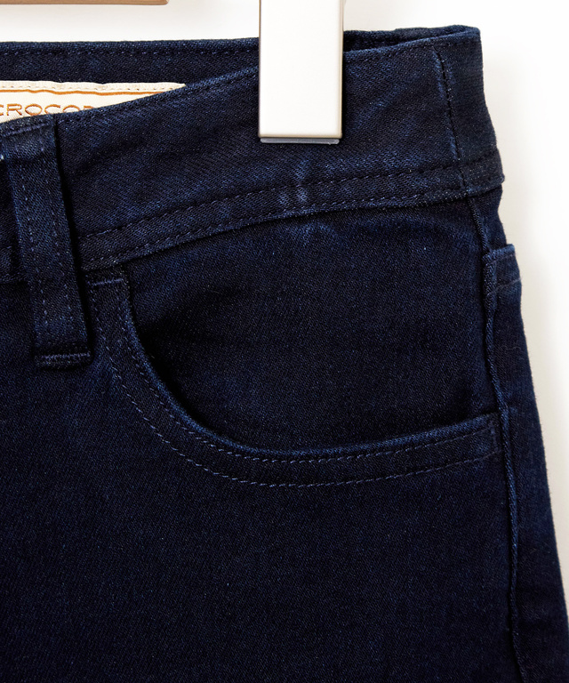 裏起毛 デニムパンツ